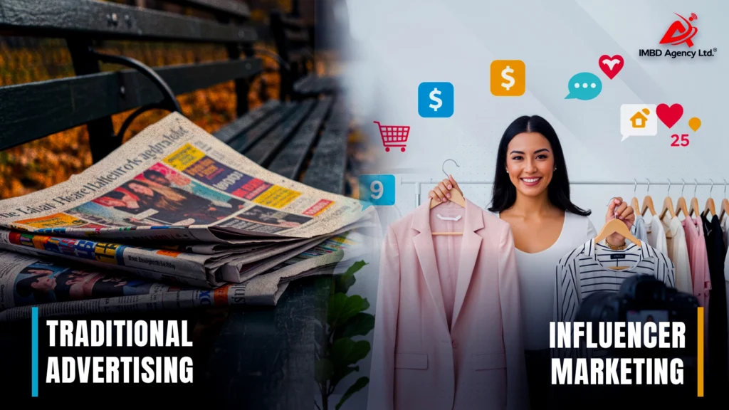 Influencer Marketing vs. Traditional Advertising in Bangladesh: Which Is Right for Your Business? Traditional Vs Influencer Marketing