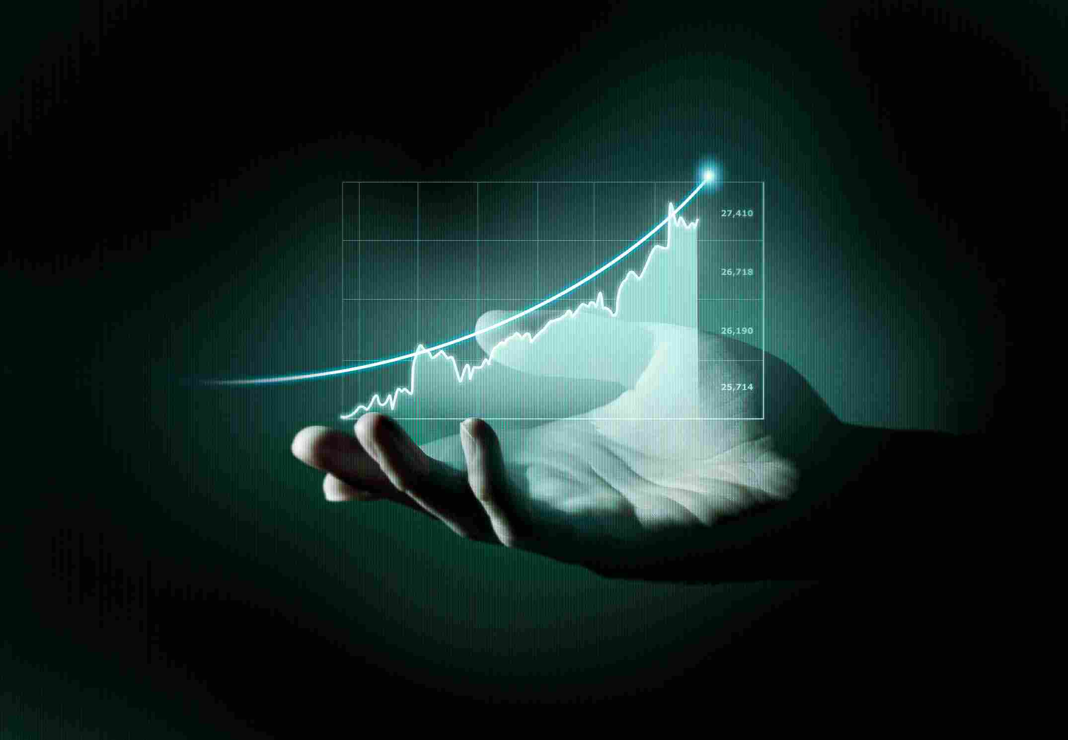 FunelKit business concept with graphic holography 11zon